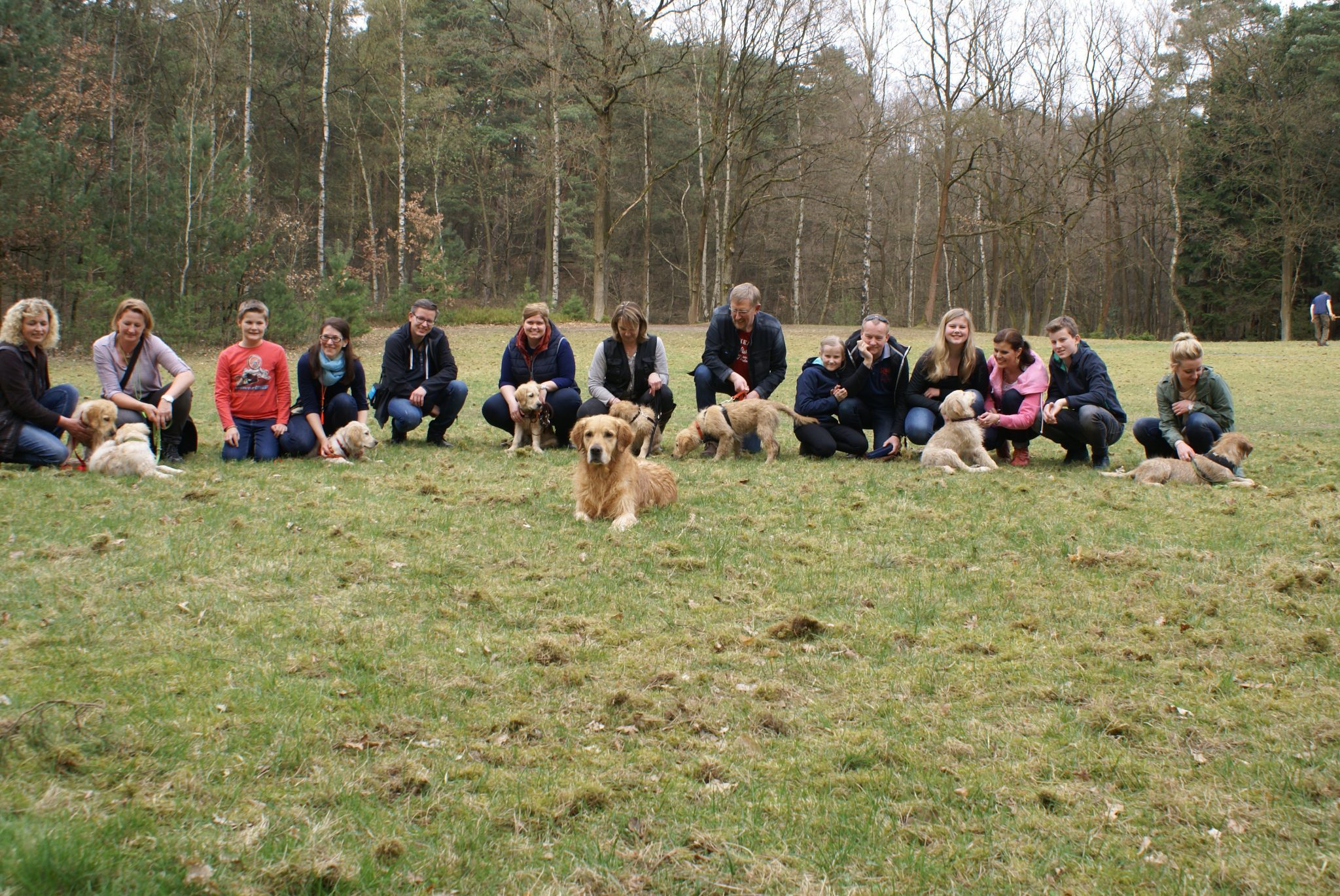 Welpentreffen 01.04.2017 in der Senne